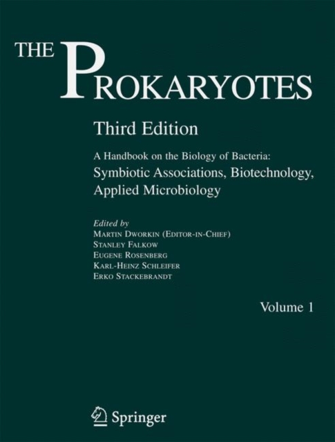The Prokaryotes : Vol. 1:  Symbiotic Associations, Biotechnology, Applied Microbiology, PDF eBook