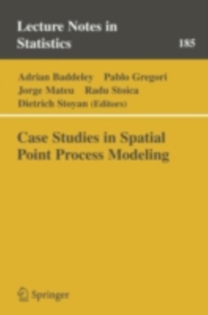 Case Studies in Spatial Point Process Modeling, PDF eBook