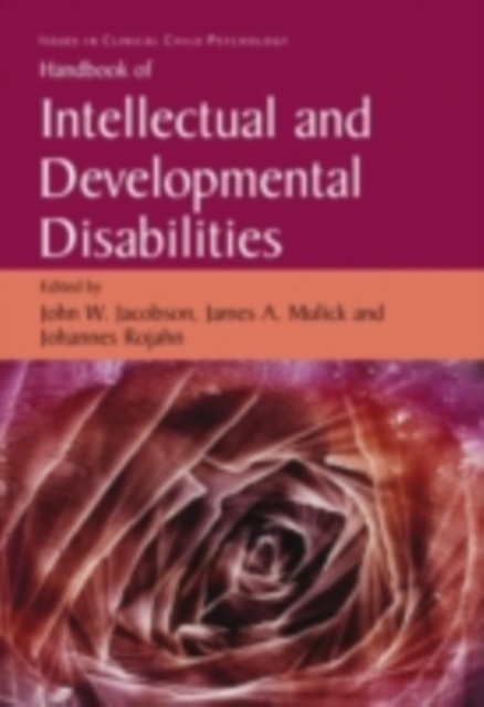Handbook of Intellectual and Developmental Disabilities, PDF eBook