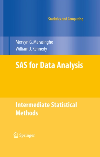 SAS for Data Analysis : Intermediate Statistical Methods, PDF eBook