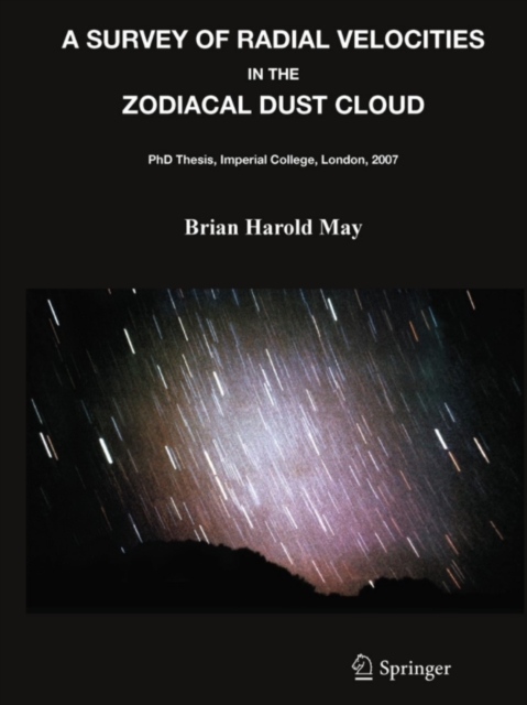 A Survey of Radial Velocities in the Zodiacal Dust Cloud, PDF eBook