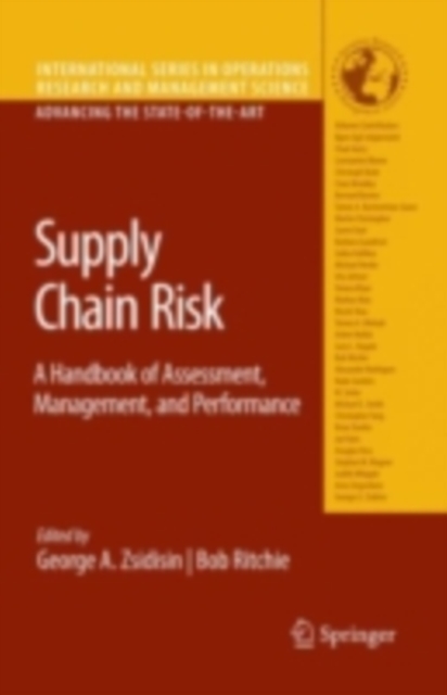 Supply Chain Risk : A Handbook of Assessment, Management, and Performance, PDF eBook