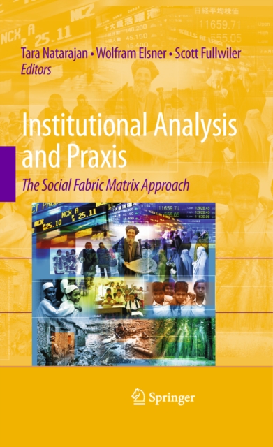 Institutional Analysis and Praxis : The Social Fabric Matrix Approach, PDF eBook