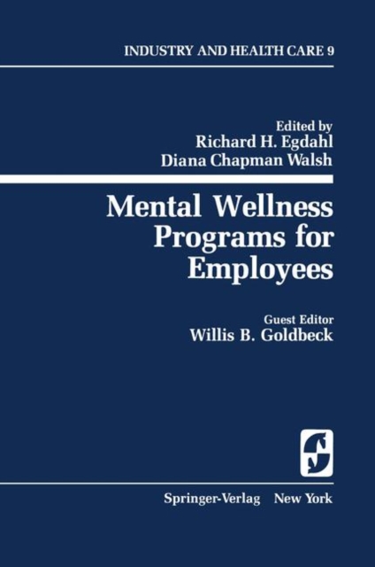 Mental Wellness Programs for Employees, Paperback / softback Book