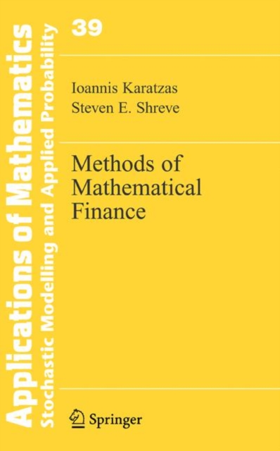 Methods of Mathematical Finance, Hardback Book