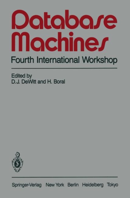 Database Machines, Paperback Book