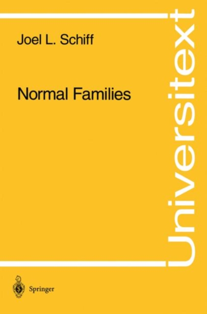 Normal Families, Paperback / softback Book