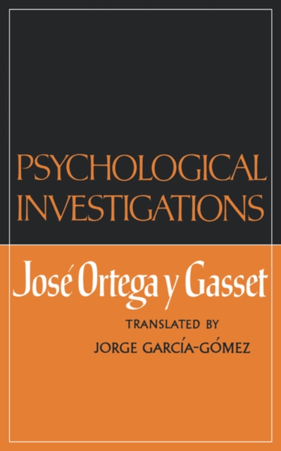 Psychological Investigations, Paperback / softback Book