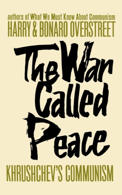 The War Called Peace, Paperback / softback Book