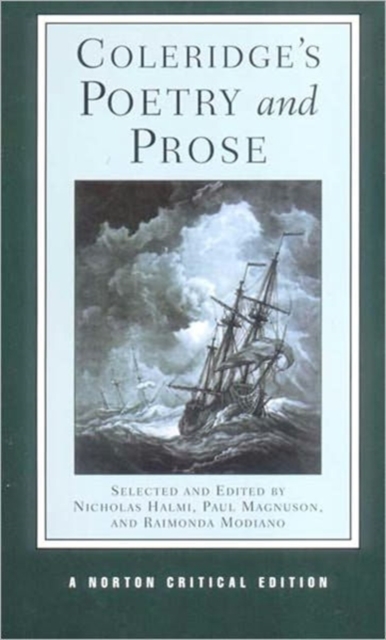 Coleridge's Poetry and Prose : A Norton Critical Edition, Paperback / softback Book