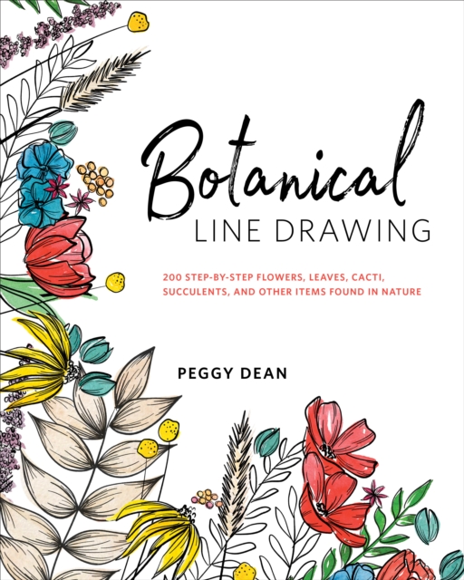 Botanical Line Drawing, EPUB eBook