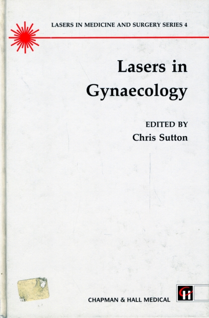 LASERS IN GYNAECOLOGY, Hardback Book