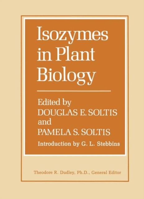 Isozymes in Plant Biology, Hardback Book