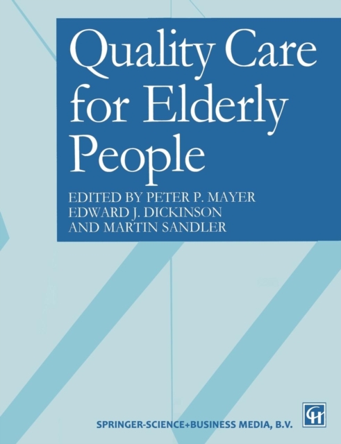 Quality care for elderly people, Paperback / softback Book
