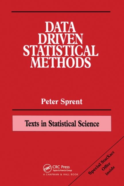 Data Driven Statistical Methods, Hardback Book