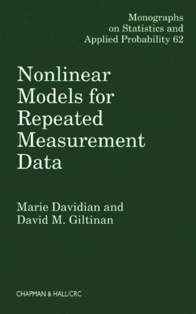 Nonlinear Models for Repeated Measurement Data, Hardback Book