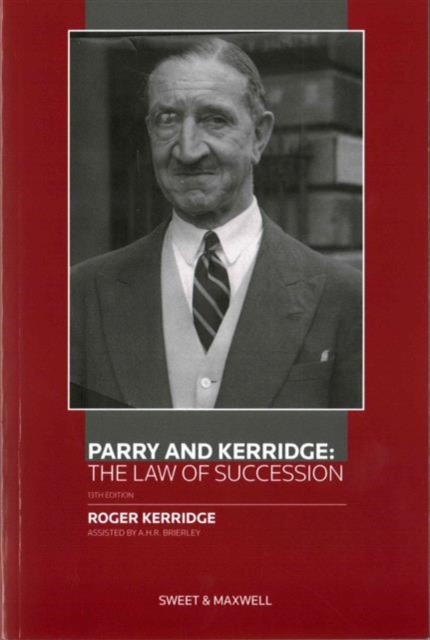 Parry and Kerridge: The Law of Succession, Paperback / softback Book