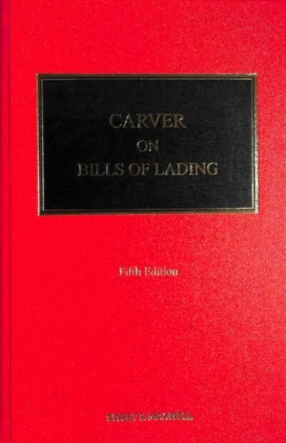 Carver Bills of Lading, Hardback Book