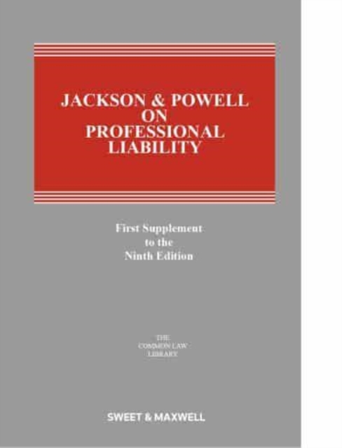 Jackson & Powell on Professional Liability, Paperback / softback Book