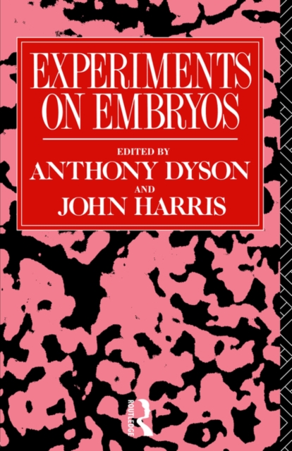Experiments on Embryos, Paperback / softback Book