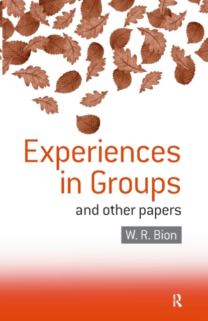 Experiences in Groups : and Other Papers, Paperback / softback Book