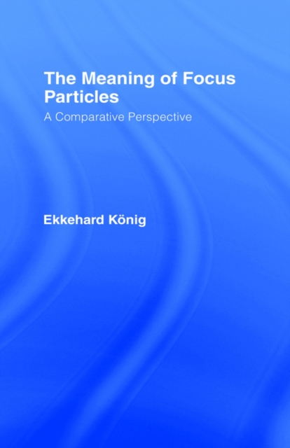 The Meaning of Focus Particles : A Comparative Perspective, Hardback Book