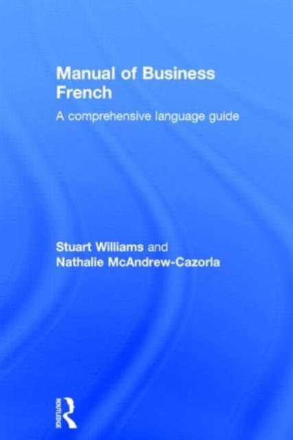 Manual of Business French, Hardback Book