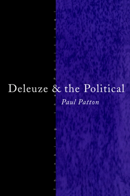 Deleuze and the Political, Paperback / softback Book