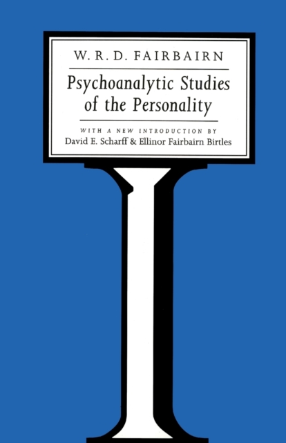 Psychoanalytic Studies of the Personality, Paperback / softback Book