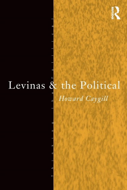Levinas and the Political, Paperback / softback Book