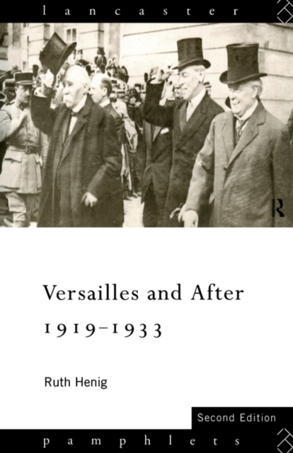 Versailles and After, 1919-1933, Paperback / softback Book