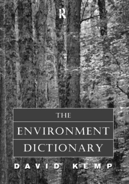 The Environment Dictionary, Paperback / softback Book