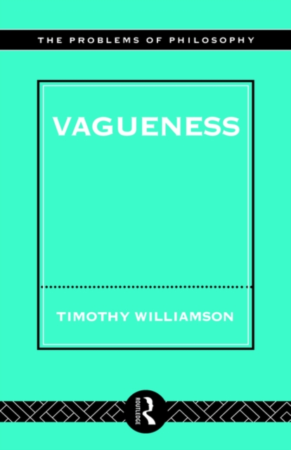 Vagueness, Paperback / softback Book