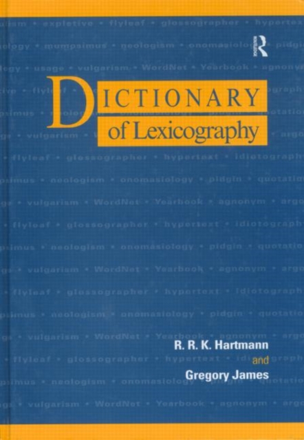 Dictionary of Lexicography, Hardback Book