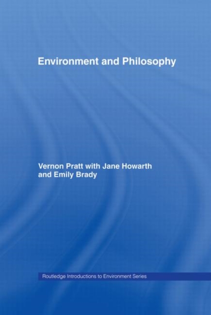 Environment and Philosophy, Hardback Book