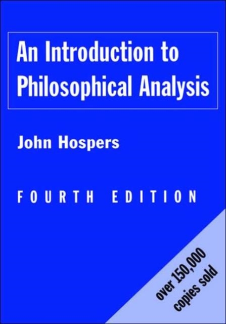 An Introduction to Philosophical Analysis, Hardback Book