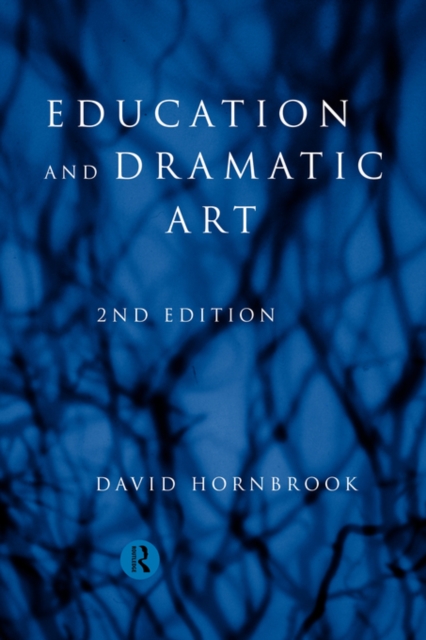 Education and Dramatic Art, Paperback / softback Book