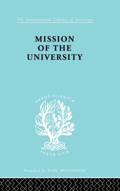 Mission of the University, Hardback Book