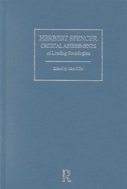 Herbert Spencer : Critical Assessments, Multiple-component retail product Book
