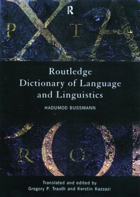 Routledge Dictionary of Language and Linguistics, Paperback / softback Book