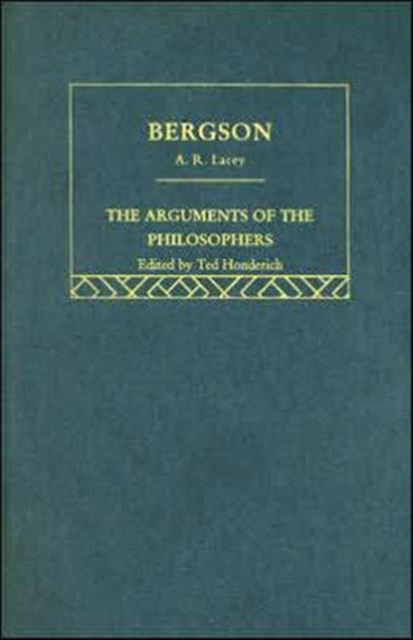 Bergson-Arg Philosophers, Hardback Book