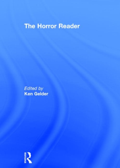 The Horror Reader, Hardback Book