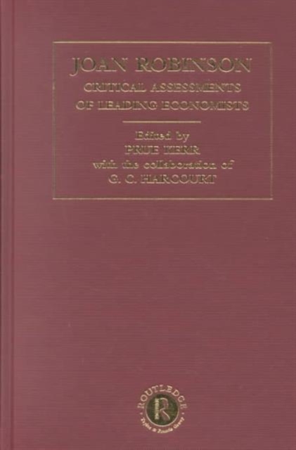 Joan Robinson : Critical Assessments of Leading Economists, Mixed media product Book