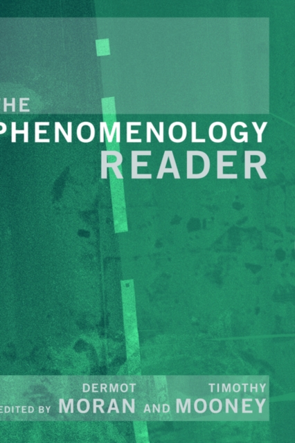 The Phenomenology Reader, Hardback Book