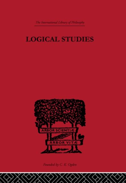Logical Studies, Hardback Book