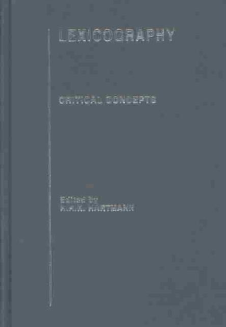 Lexicography : Critical Concepts, Multiple-component retail product Book