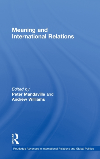 Meaning and International Relations, Hardback Book