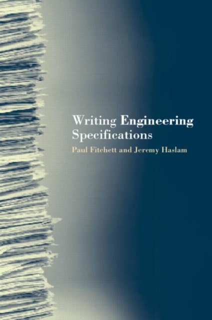 Writing Engineering Specifications, Paperback / softback Book