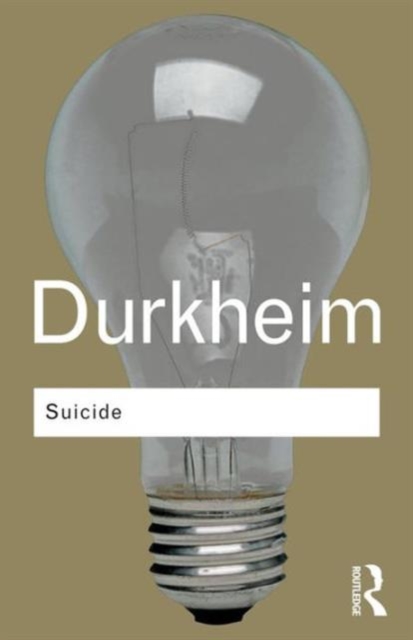 Suicide : A Study in Sociology, Paperback / softback Book