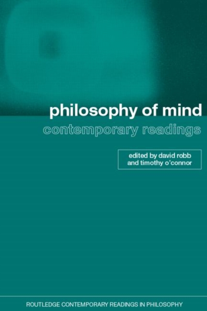 Philosophy of Mind: Contemporary Readings, Paperback / softback Book